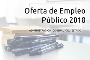 Ofertas de empleo público. Año 2018 - Ofertas de empleo público de AGE - Empleo público - Punto de Acceso General